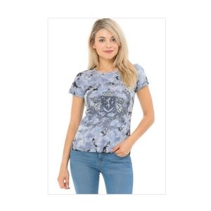 Tie Dye Printed T Shirt